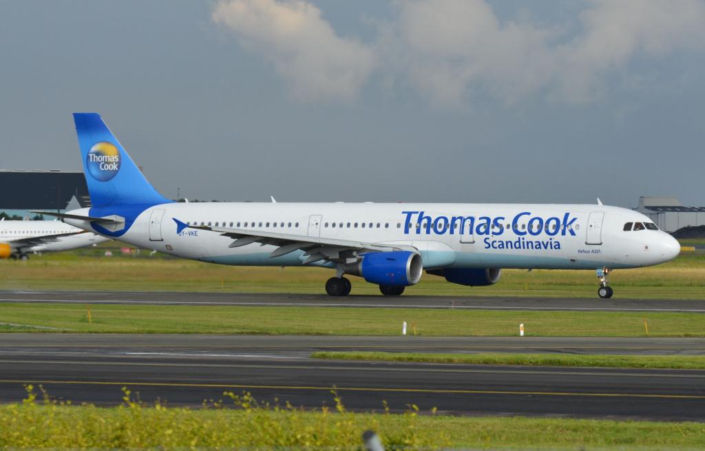 Photo of aircraft OY-VKE operated by Thomas Cook Airlines Scandinavia
