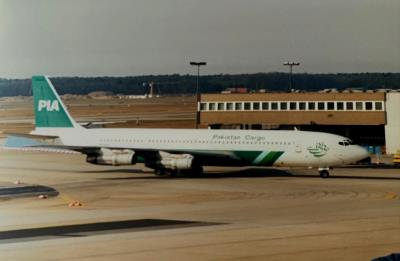 Photo of aircraft AP-AXG operated by PIA Pakistan International Airlines