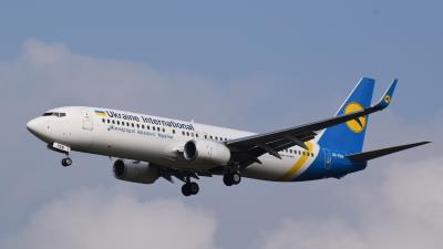 Image of aircraft registration UR-PSW - A 737-800(WL) operated by Ukraine International Airlines
