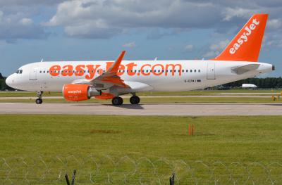 Photo of aircraft G-EZWJ operated by easyJet