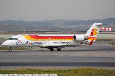 Photo of aircraft EC-HEK operated by Air Nostrum