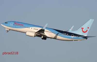 Image of aircraft registration G-TAWI - A 737-8K5(WL) operated by Thomson Airways