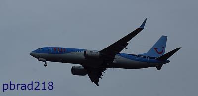 Image of aircraft registration G-TUMB - A 737-8 MAX operated by TUI Airways