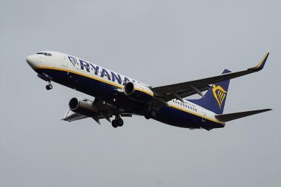 Image of aircraft registration EI-EFG - A 737-8AS(WL) operated by Ryanair