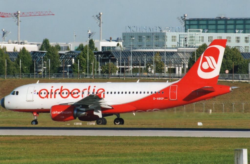 Photo of aircraft D-ABGP operated by Air Berlin