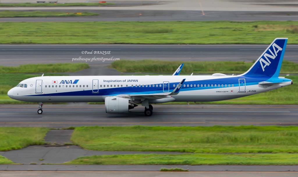 Photo of aircraft JA134A operated by ANA All Nippon Airways