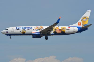 Photo of aircraft TC-SOH operated by SunExpress