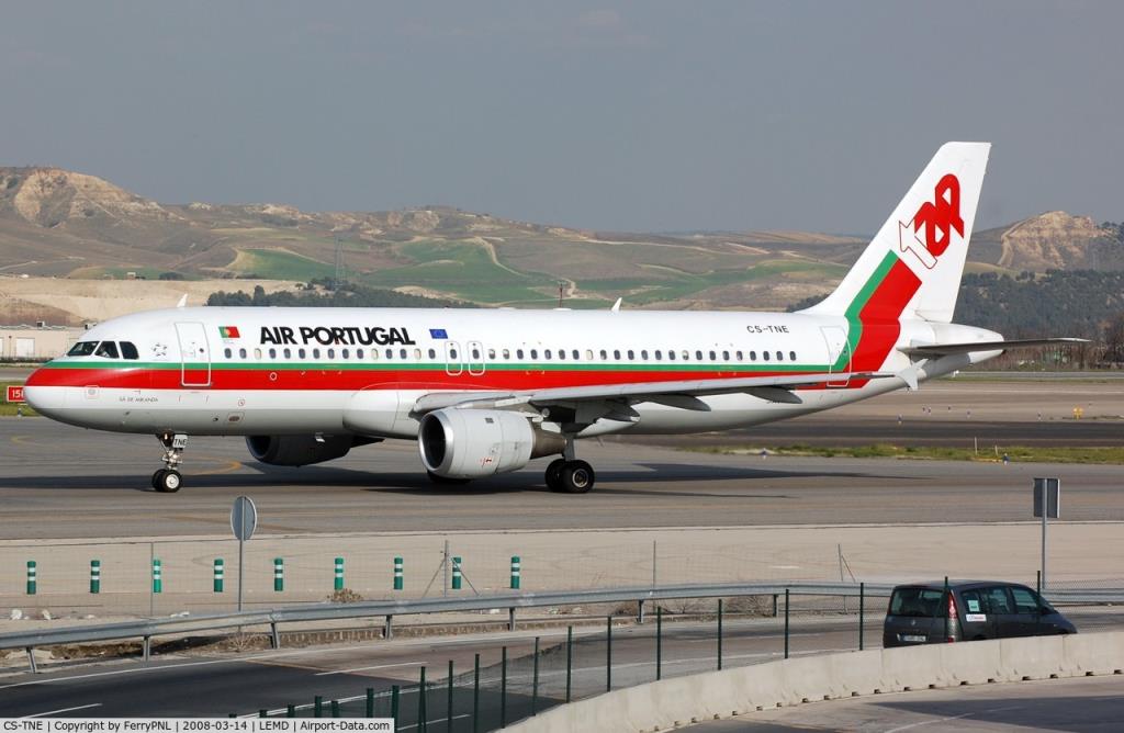 Photo of aircraft CS-TNE operated by TAP - Air Portugal
